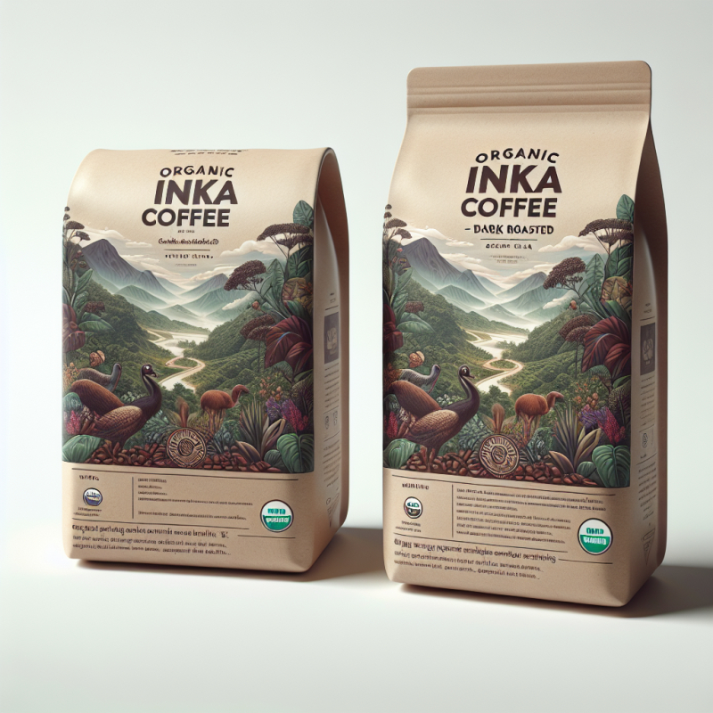 Økologisk Inka Kaffe - Mørkristet